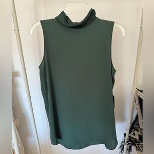 Green Vera Wang mock neck